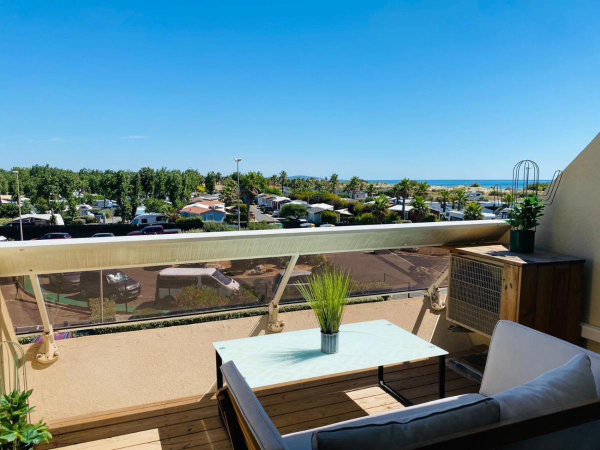 Studio Camp Naturiste Vue Mer, Le Gilyves Cocooning Agde Exterior foto